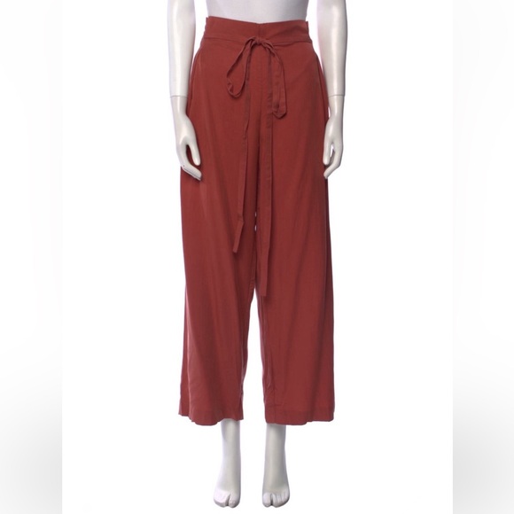 Chufy Women's Rust Wide-Leg Pants